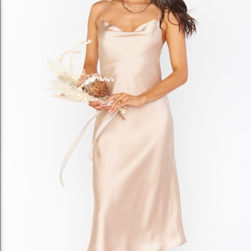 Verona cowl dress